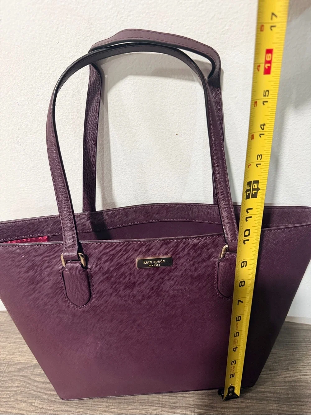 Kate Spade - Women's Plum Tote Bag - Structured Shoulder Bag